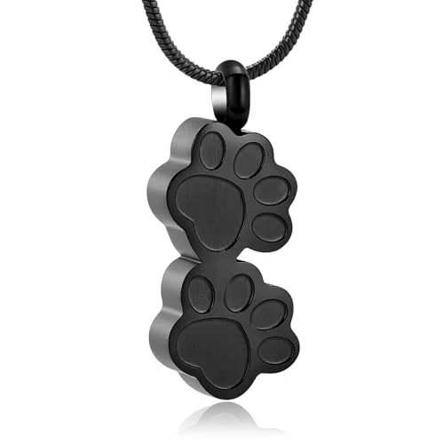 Cat Memorial Ash Jewelry Keepsake Pendant